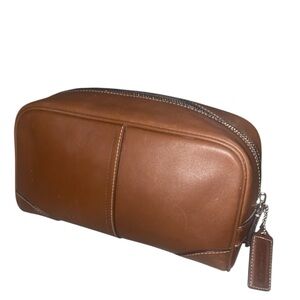 Coach Brown Leather Men's Bag Travel